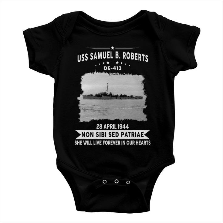 Uss Samuel B Roberts De Baby Onesie