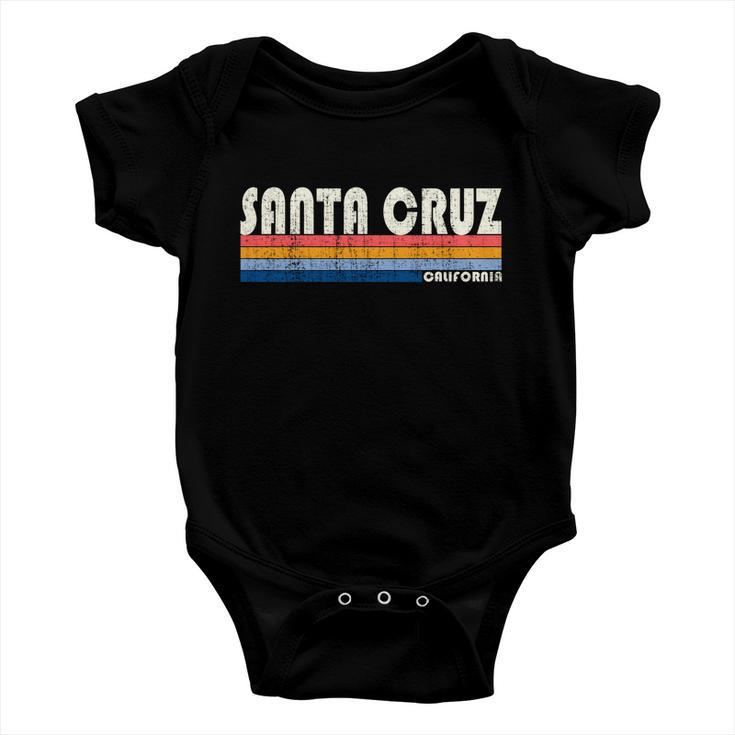 Vintage 70S 80S Style Santa Cruz Ca Meaningful Gift Baby Onesie