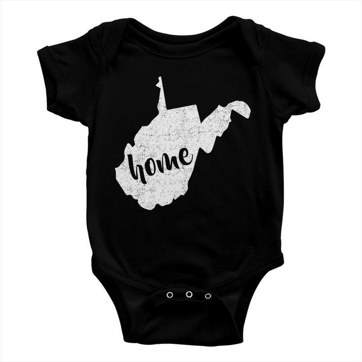 West Virginia Home State Baby Onesie