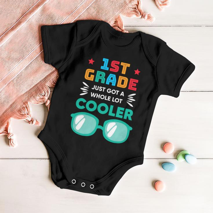 1St Grade Cooler Glassess Back To School First Day Of School Baby Onesie