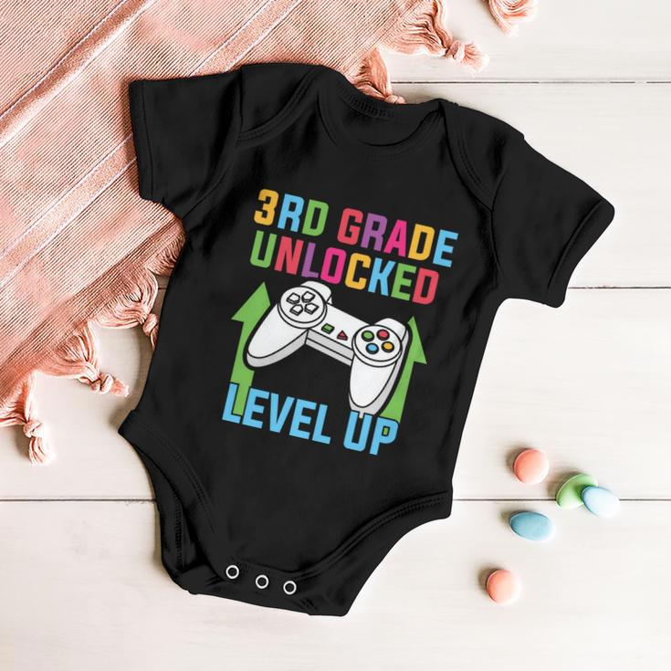 3Rd Grade Unlocked Level Up Back To School First Day Of School Baby Onesie