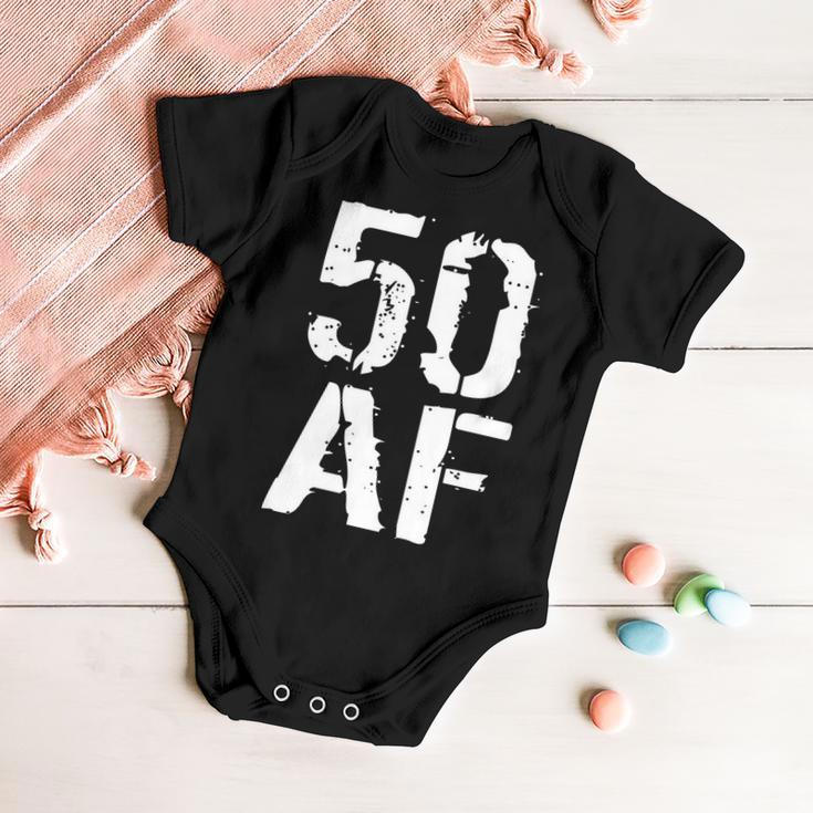 50 Af 50Th Birthday Tshirt Baby Onesie