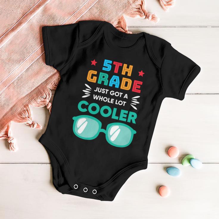 5Th Grade Cooler Glassess Back To School First Day Of School Baby Onesie