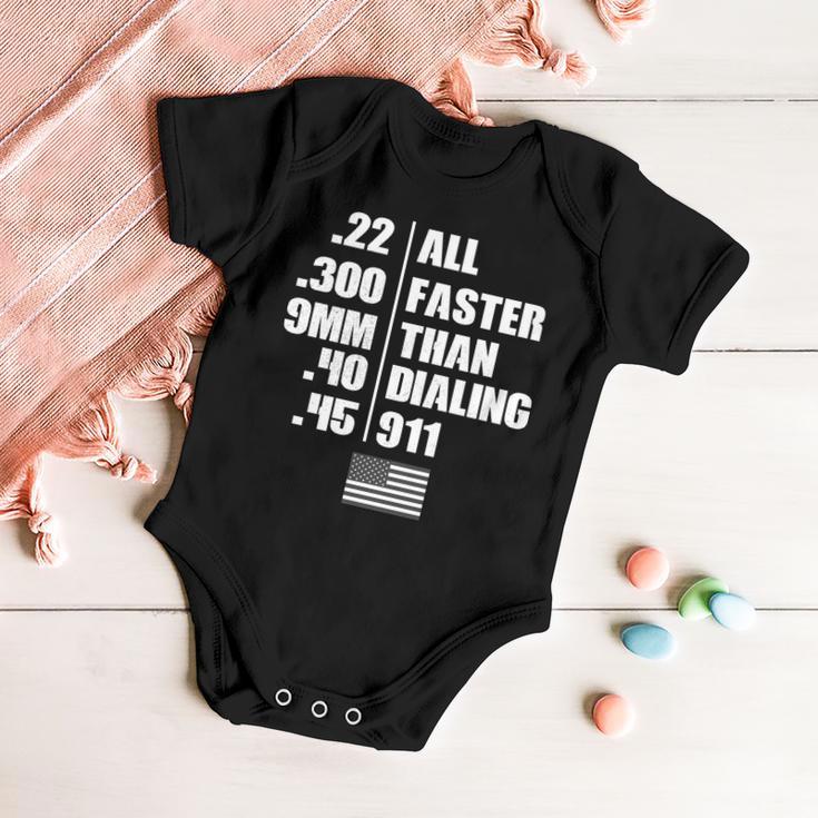 All Faster Than Dialing V3 Baby Onesie