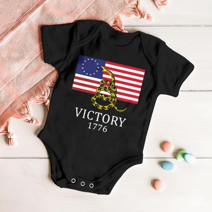 Betsy Ross Flag Dont Tread On Me 13 Colonies Baby Onesie