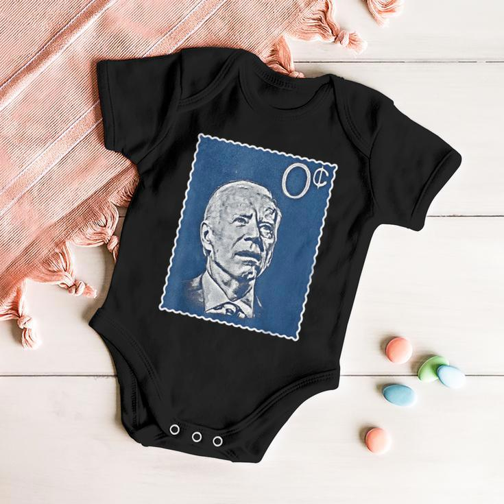 Biden Zero Cents Stamp 0 President Joe Tshirt Baby Onesie