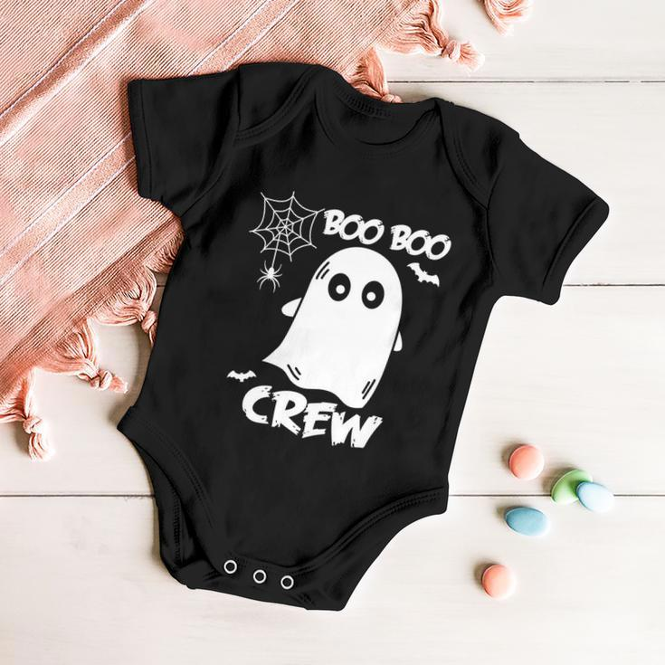Boo Boo Crew Halloween Quote V5 Baby Onesie