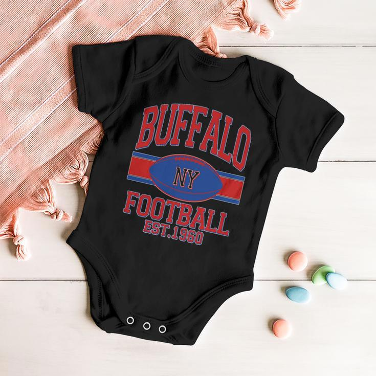Buffalo New York Football Classic Logo Fan Baby Onesie