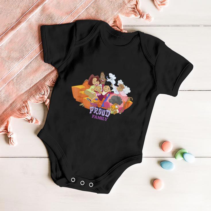 Channel The Proud Family Characters Baby Onesie