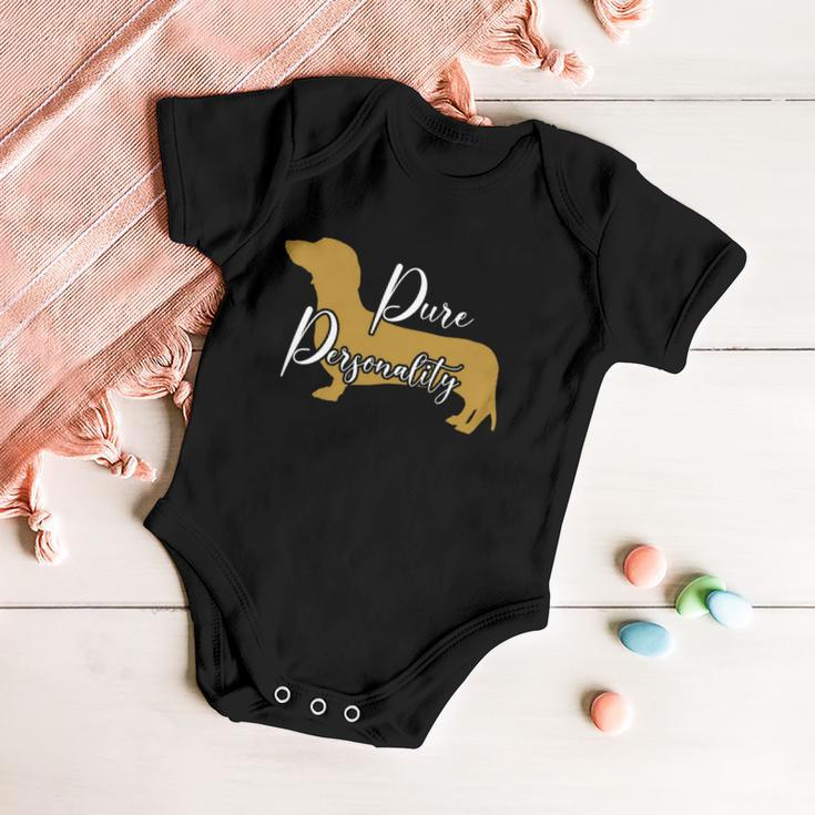 Dachshund Mom Wiener Doxie Mom Cute Doxie Graphic Dog Lover Funny Gift Baby Onesie