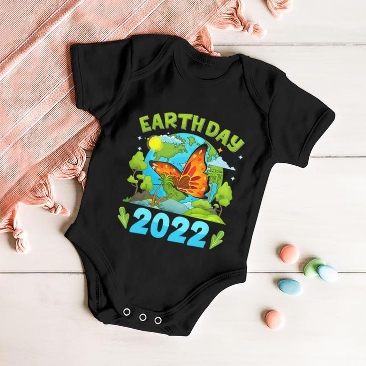 Earth Day 52Nd Anniversary 2022 Butterfly Environmental Baby Onesie