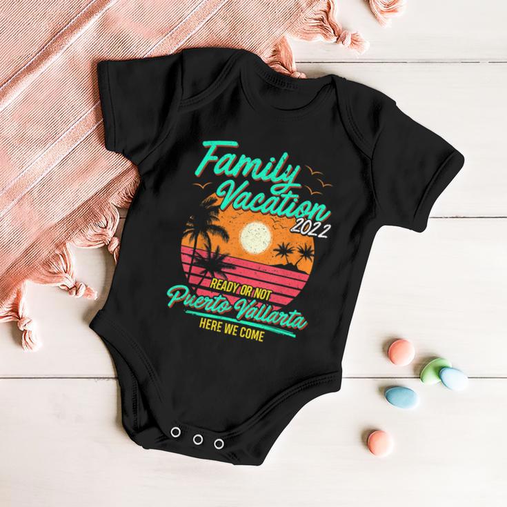 Family Vacation 2022 Puerto Vallarta Matching Group Couples Baby Onesie