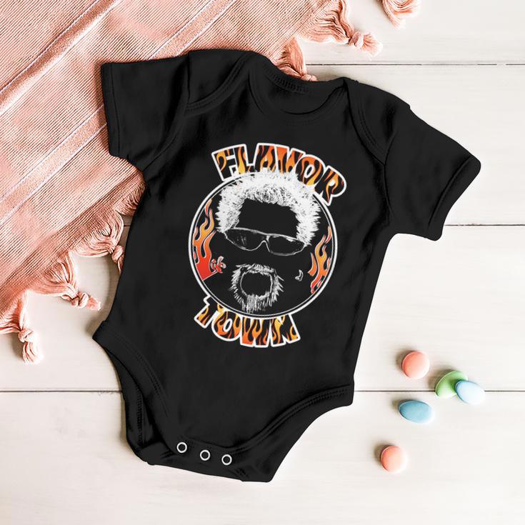 Flavor Town Cooking Guy Baby Onesie