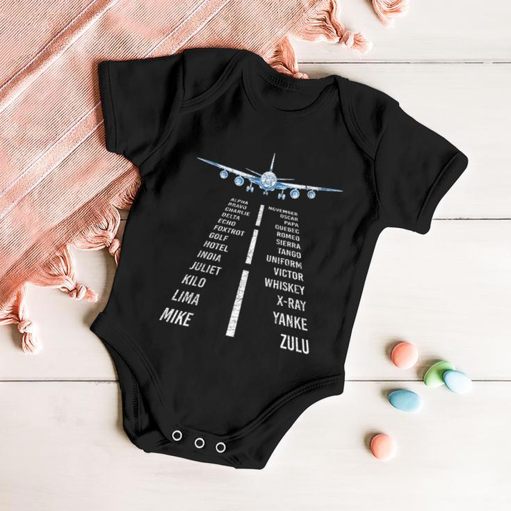 Flying Airplane Plane Aviation Aircraft Flight Copilot Pilot Tshirt Baby Onesie