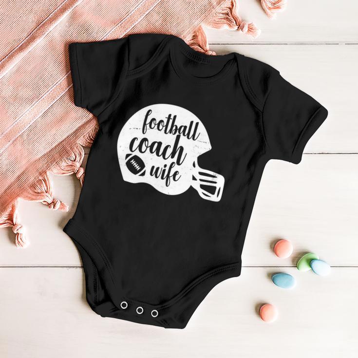 Football Coach Wife Tshirt Baby Onesie