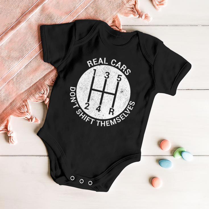 Funny Car Stick Shift Tshirt Baby Onesie