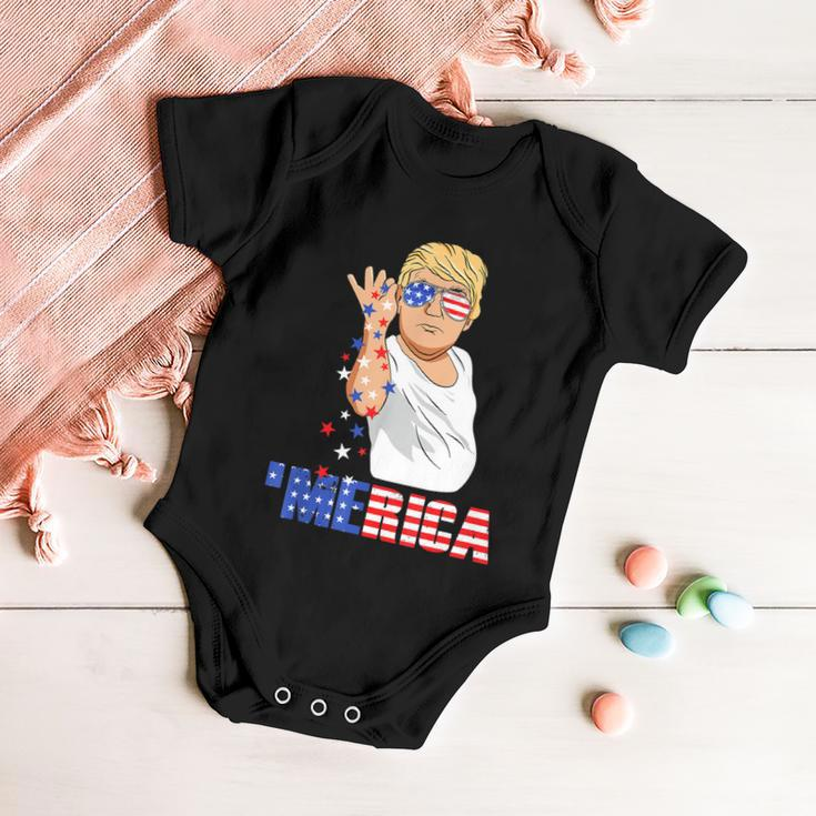 Funny Trump Salt Merica Freedom 4Th Of July Tshirt Gifts Baby Onesie