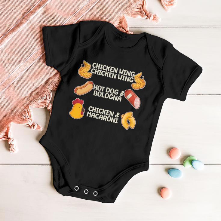 Funny Viral Chicken Wing Song Meme Baby Onesie