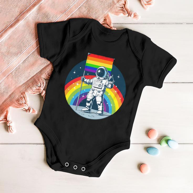Gay Pride Astronaut Lgbt Moon Landing Baby Onesie