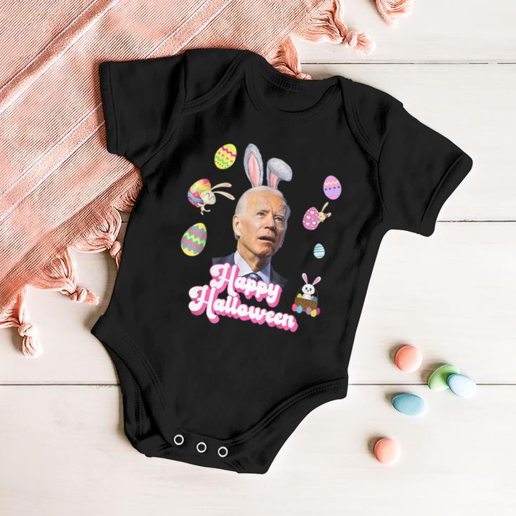 Happy Halloween Joe Biden Funny Easter Tshirt Baby Onesie