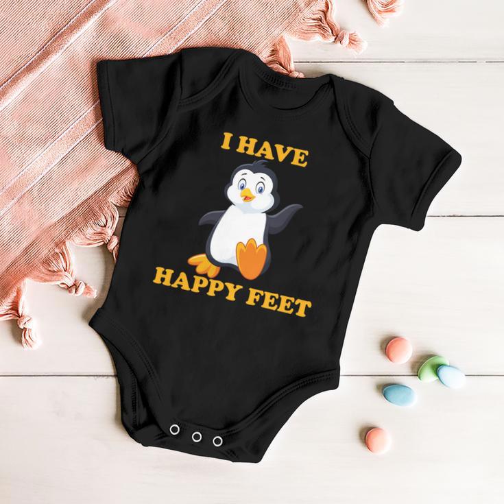 I Have Happy Feet Baby Onesie