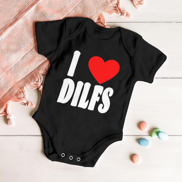 I Heart Dilfs V2 Baby Onesie