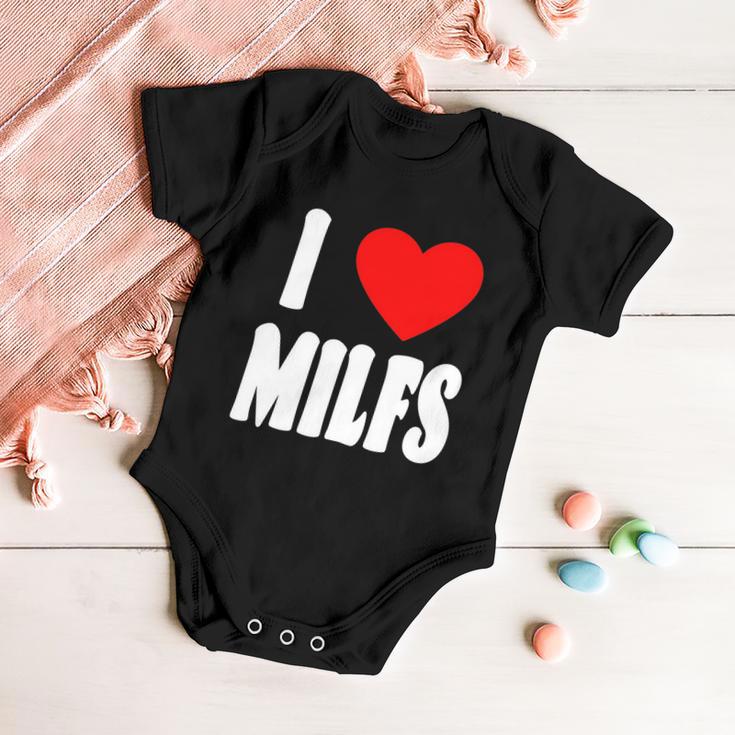 I Heart Milfs Tshirt Baby Onesie