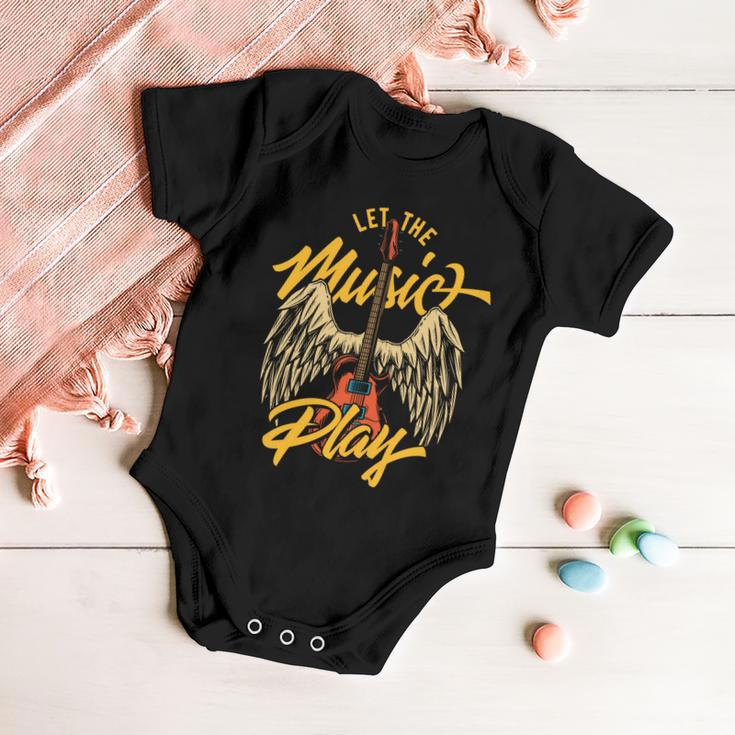 Let The Music Play Baby Onesie