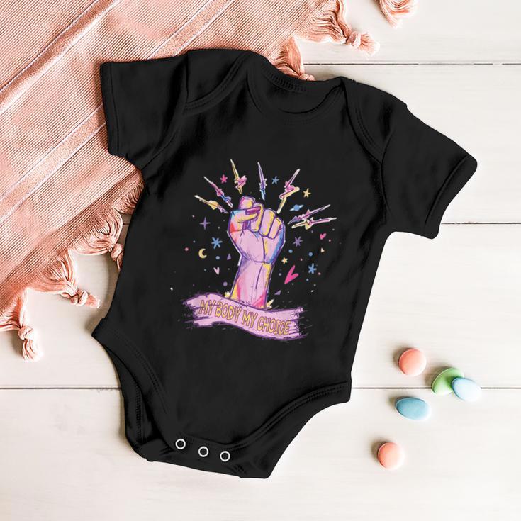 My Body My Choice_Pro_Choice Reproductive Rights V3 Baby Onesie