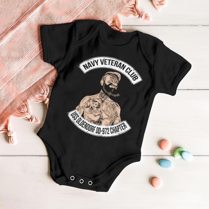 Navy Uss Oldendorf Dd Baby Onesie