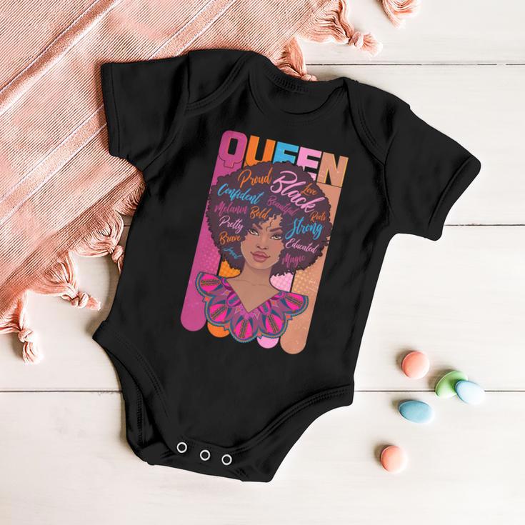 Proud Black African American Queen Baby Onesie