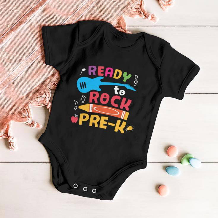 Ready To Rock Prek Back To School First Day Of School Baby Onesie