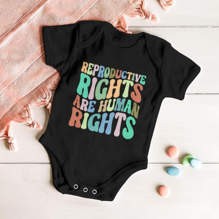 Reproductive Rights Are Human Rights Feminist Pro Choice Baby Onesie