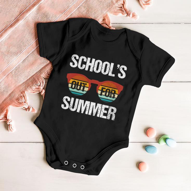 Schools Out For Summer Funny Gift Baby Onesie