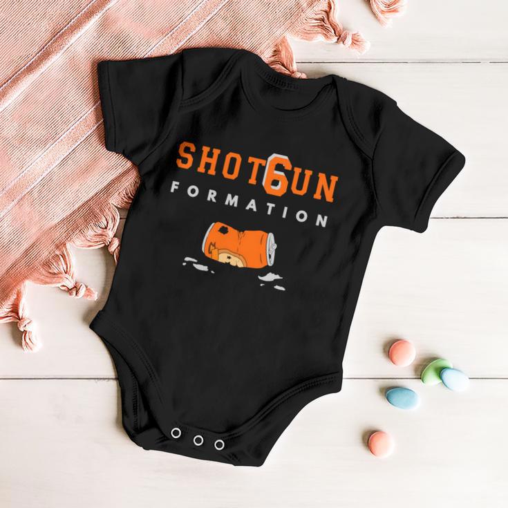 Shotgun Formation Cleveland Football Baby Onesie