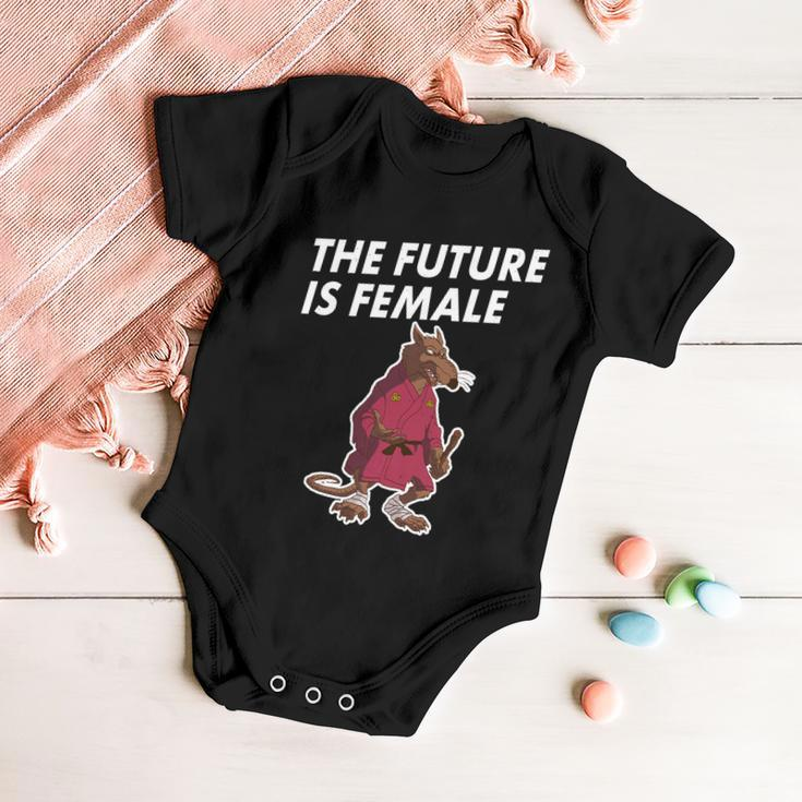 The Future Is Female Funny Splinter Meme Baby Onesie