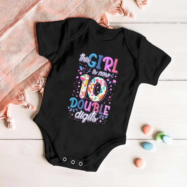 This Girl Is Now 10 Double Digits Gift Baby Onesie