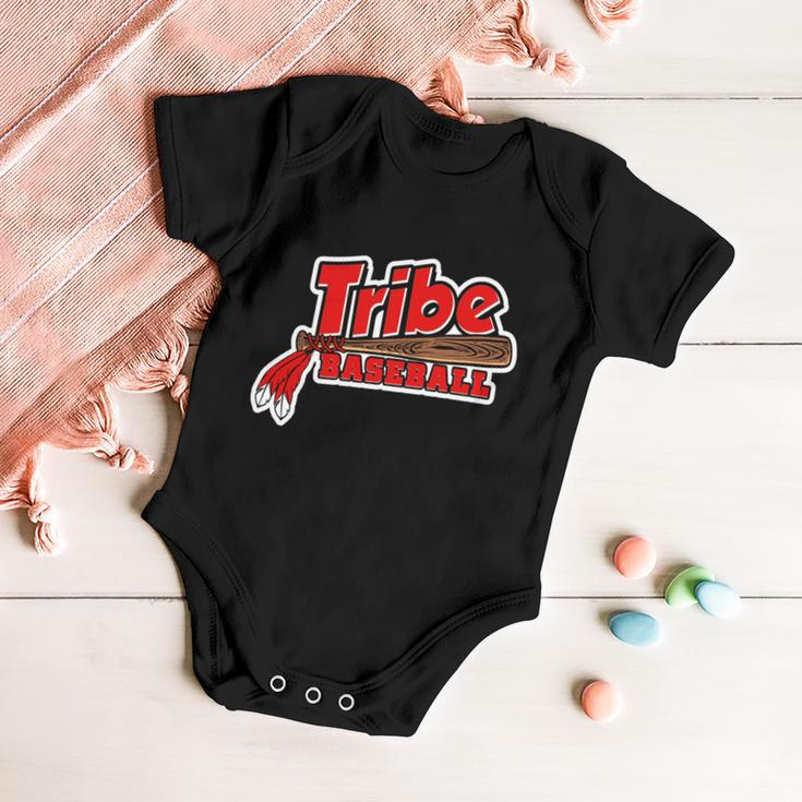 Tribe Baseball Sports Logo Tshirt Baby Onesie