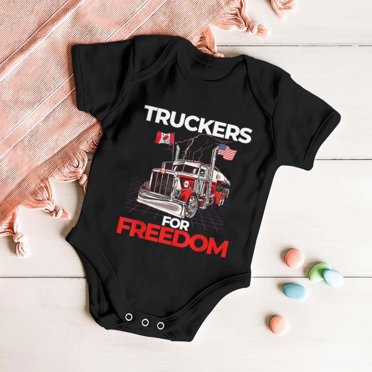 Truckers For Freedom Freedom Convoy Baby Onesie