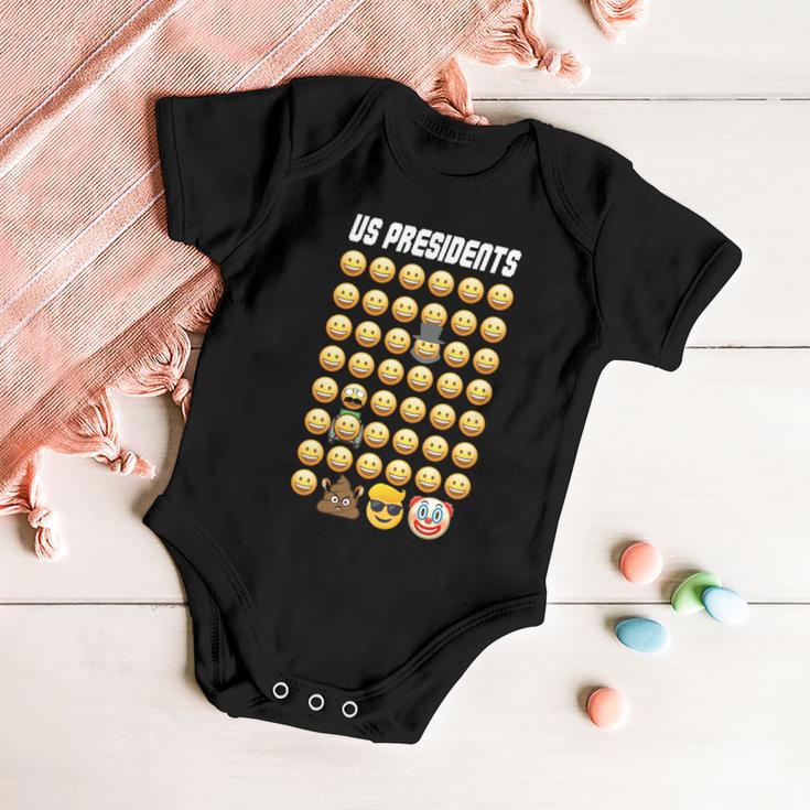 Us Presidents History Baby Onesie