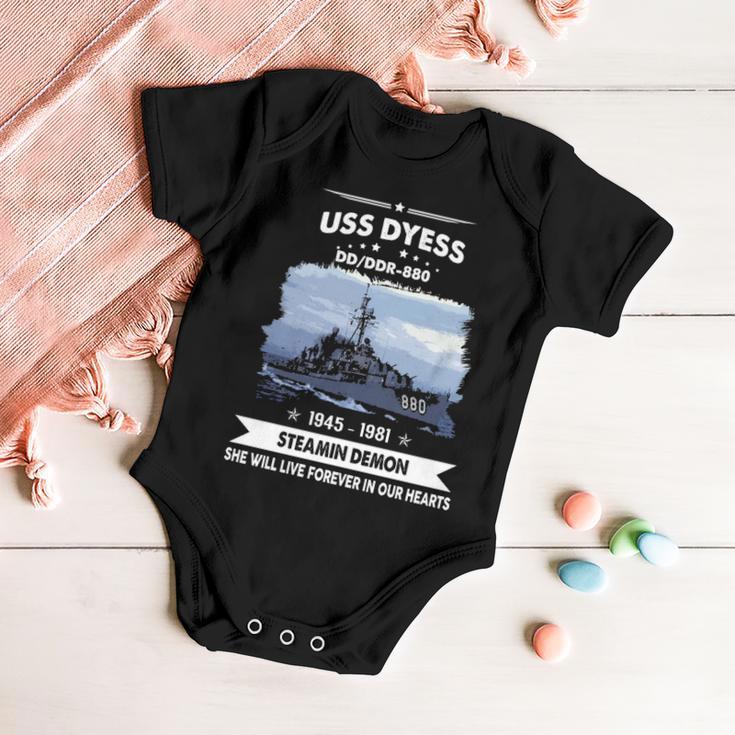 Uss Dyess Dd880 Dd Baby Onesie