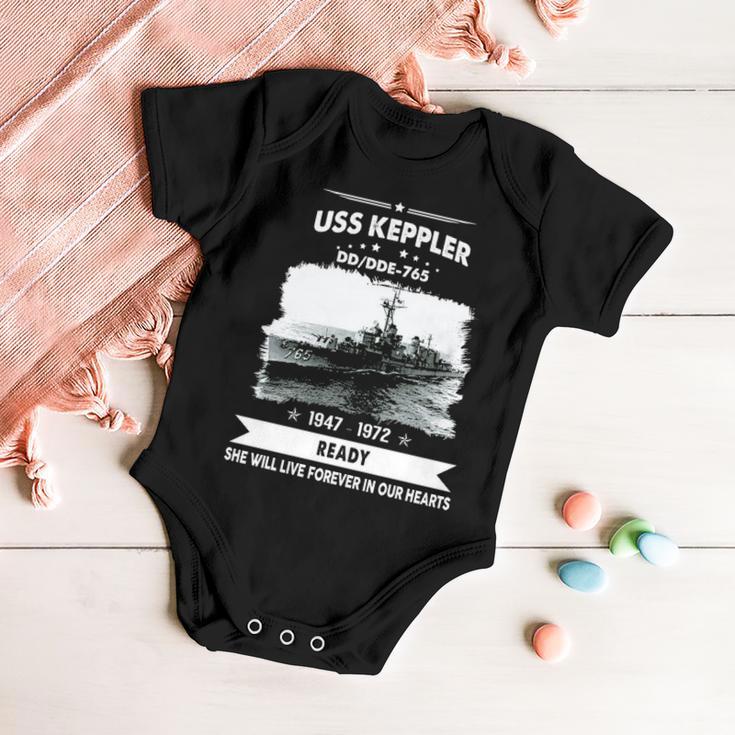 Uss Keppler Dd 765 Dde Baby Onesie