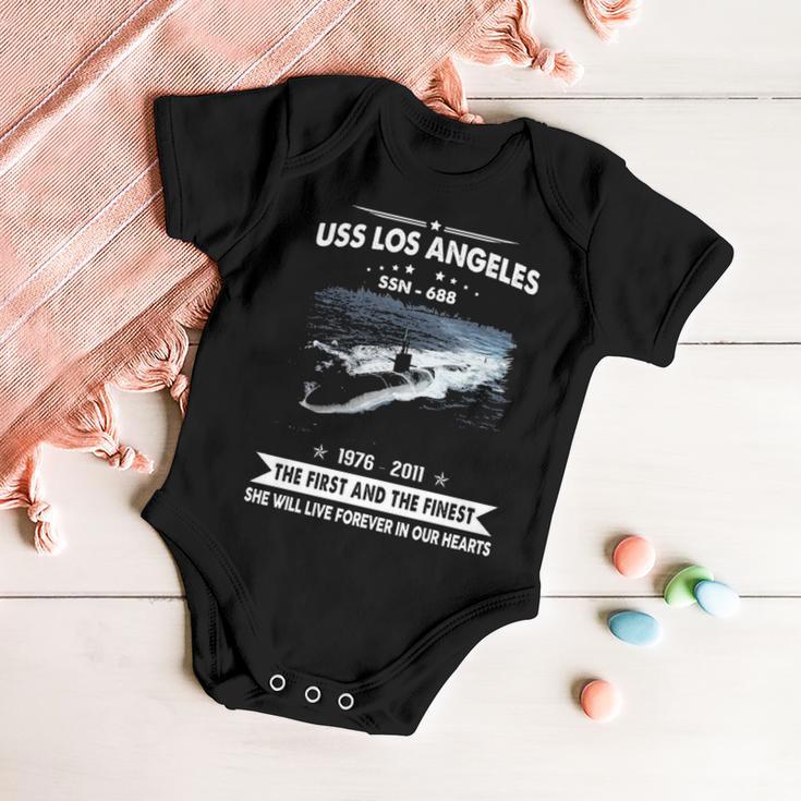 Uss Los Angeles Ssn Baby Onesie