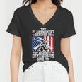 1St Amendment Defines Us 2Nd Amendment Defends Us Since 1791 Tshirt Women V-Neck T-Shirt