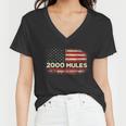2000 Mules Pro Trump 2024 Tshirt V2 Women V-Neck T-Shirt