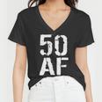 50 Af 50Th Birthday Tshirt Women V-Neck T-Shirt