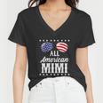 All American Mimi 4Th Of July Women V-Neck T-Shirt