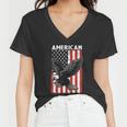 Beautiful Flying American Bald Eagle Mullet 4Th Of July Gift Women V-Neck T-Shirt