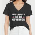 Beto For Texas Governor Political Campaign Women V-Neck T-Shirt