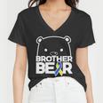 Brother Bear - Down Syndrome Awareness Women V-Neck T-Shirt